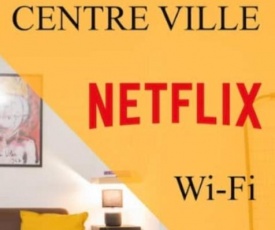 BNB'P Charmant Studio- Cosy -Centre ville- Netflix