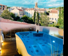 Duplex Bellevue SPA PRIVATIF Toit d'Aix