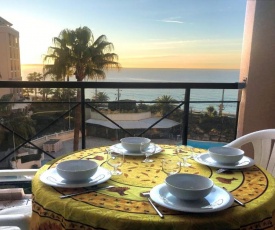 Appartement d'une chambre a Cannes a 50 m de la plage avec vue sur la mer piscine partagee et terrasse amenagee