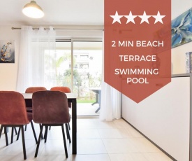 CANNES WITH TERRACE AND SWIMMING POOL heart of the Palm Beach area !