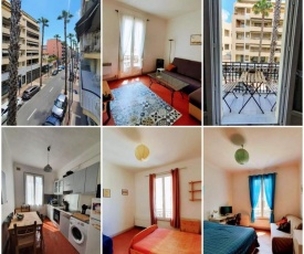 Appartement plages Juan les Pins climatisé 3 pièces