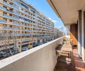 T3 balcon, entre Gare St-Charles & La Joliette