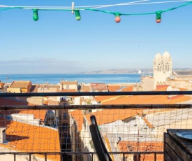 Terrasse vue mer & quartier historique Vieux Port