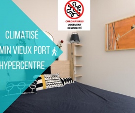 UniqueAppart T4- Hypercentre -Climatisé-3 chambres