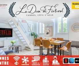 La Diva du Festival - 10 mn Palais & plages - Cosy & calme - Clim - Wifi