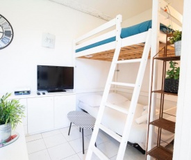 BNB RENTING Chez Dominique - Studio 2-4pers centre Antibes Fourmilliere 1er