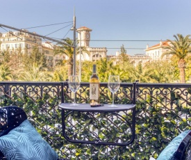 LE JEAN JAURES - REFAIT A NEUF, LUMINEUX, LONG BALCON, JOLIE VUE, WIFI, Cœur VIEUX-NICE