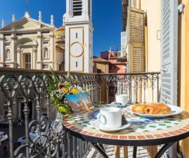 LE ROSSETTI B. - modern, long balcony, old town Nice