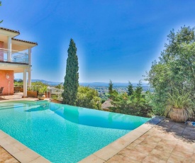 Magnifique villa vue mer avec piscine dans domaine