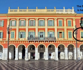 VIEW on Principal Massena place, beach 2 min walk