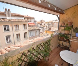 LE DIX Duplex historical center balcony with view and air conditioning