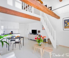 Enchanting 2 bedroom with sea view and AC - Dodo et Tartine