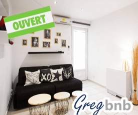 GregBnb-com - Studio Cosy - CLIMATISÉ - WIFI - 15min Gare