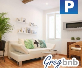 GregBnb-com - T2 Cosy et design - PARKING INCLUS - WiFi - 15min Gare