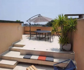 Appt 70m2, 3P, Toit-terrasse, Vue mer, Proche plage