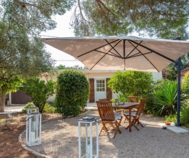 Haus mit Garten über der Bucht von Cannes