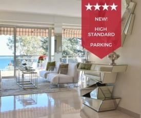 KIKILOUE CANNES FACING THE SEA Terrace Swimming pool & Parking !