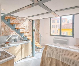 35m2, luminous loft close to the beach